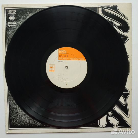 Santana - Santana (LP, 1973, Japan)