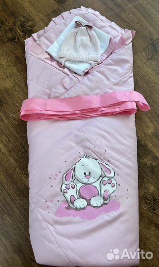 Конверт одеяло на выписку зима