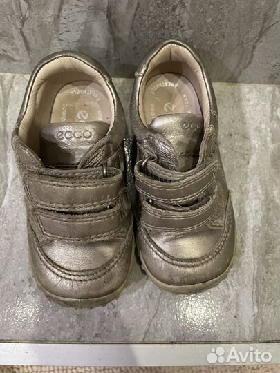 Ботинки кожаные ecco