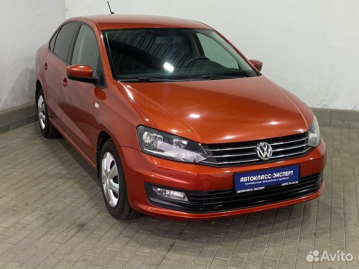 Volkswagen Polo 1.6 AT, 2017, 169 459 км