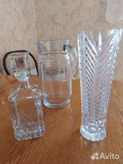 Кувшин стекло СССР