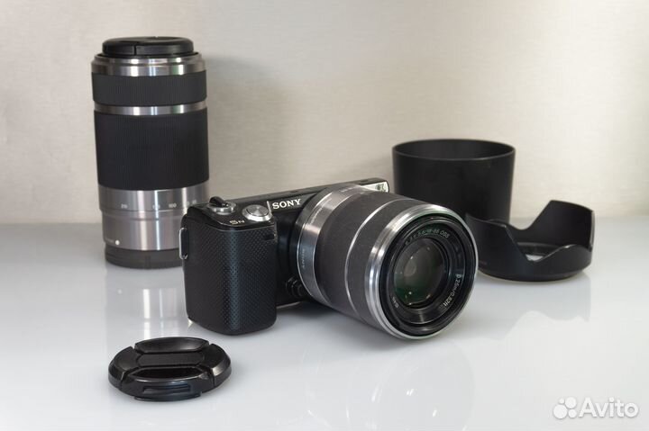 Sony NEX-5N с двумя объективами