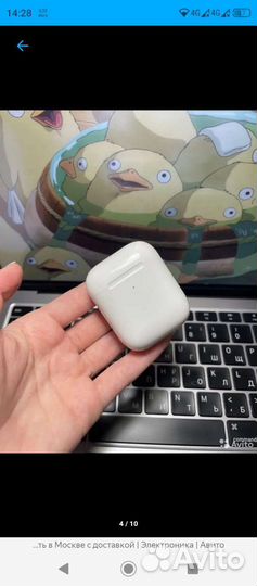 Беспроводные наушники airpods 2