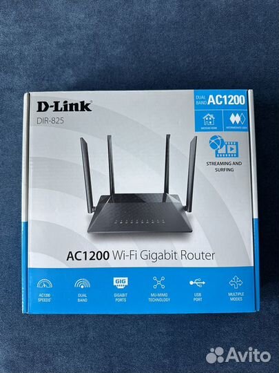 Wifi роутер d link dir 825