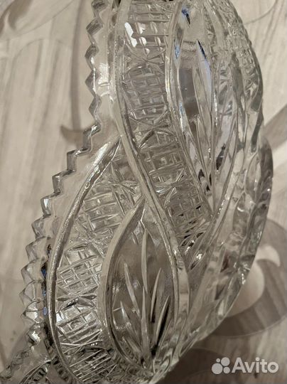 Ваза хрусталь