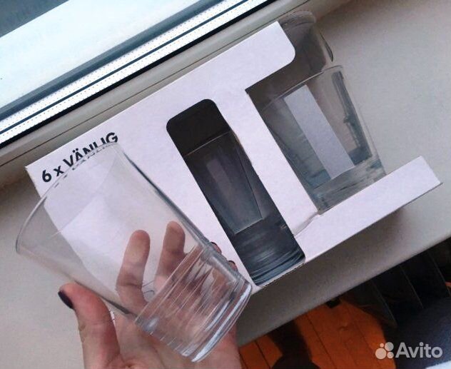 Набор стаканов IKEA 6 штук