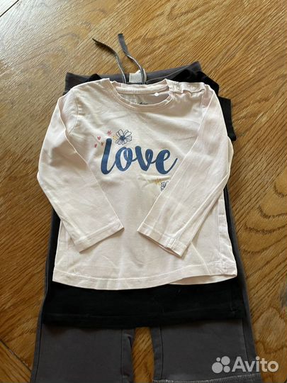 Вещи пакетом на девочку 92 98