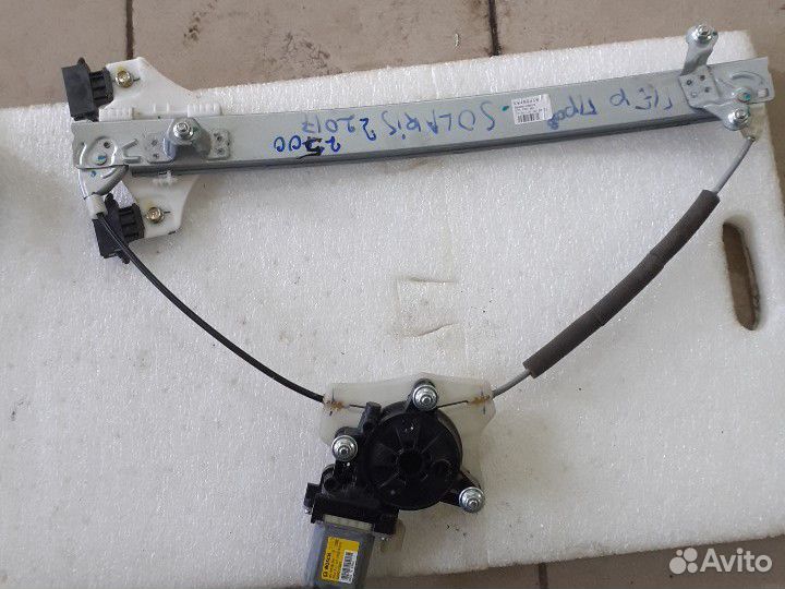 Стеклоподъемник передний правый левый Хендай Соляр