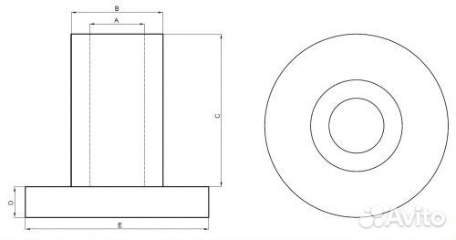 Втулка 100*160*80/100