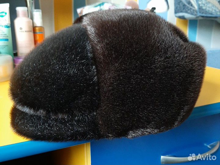 Меховая мужская кепка, разм. 57