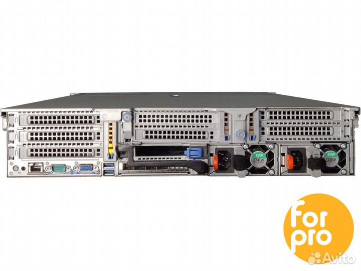 Сервер dell R740xd 24SFF 2x4109Silv 64GB, H330
