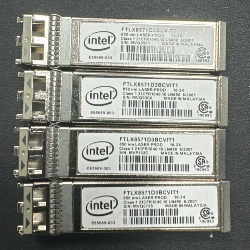 [SFP+] Трансивер Intel 10gbe Sr 850nm Lc Sfp+