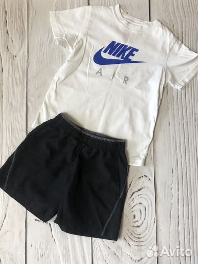 Шорты и футболка Nike на 7-8 лет