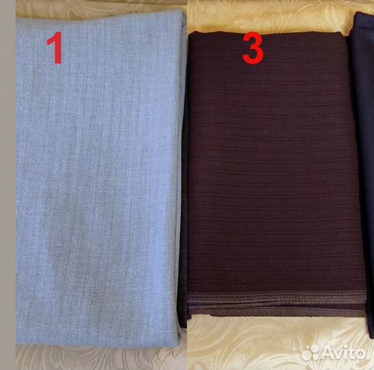 Ткань шерстяная. Отрезы