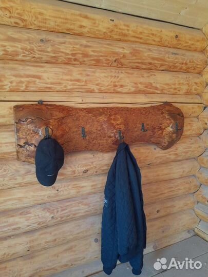 Вешалка настенная лофт