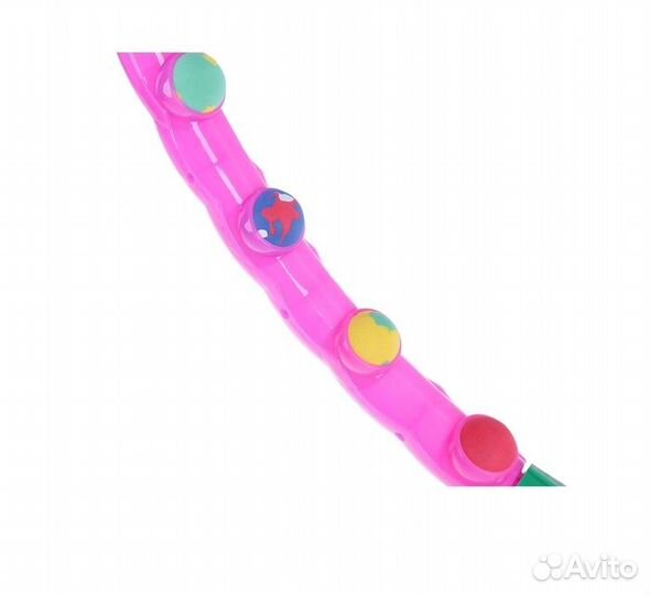 Обруч массажный с мячами Light (98 см, 30 м.э, 1.2