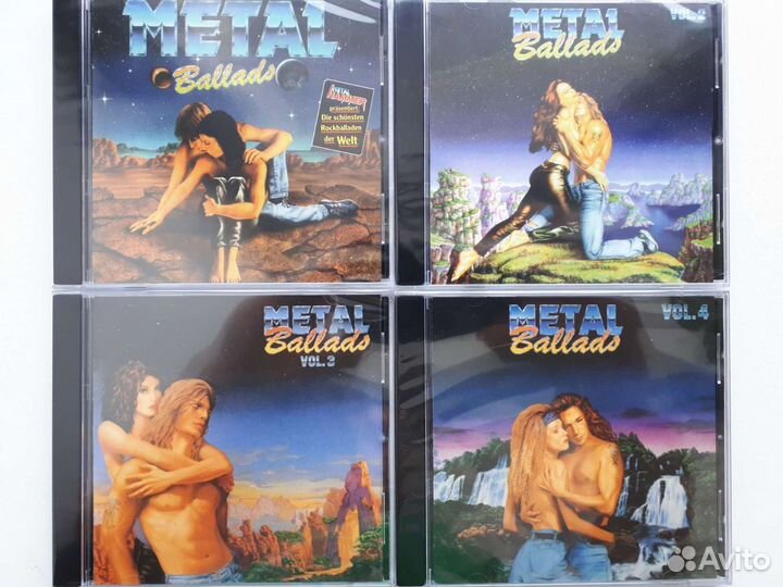 CD диски сборники Metal Ballads, Rock Ballads