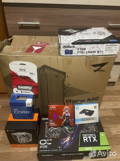 Игровой пк i7 13700 DDR5 SSD M.2
