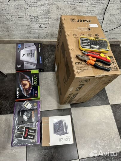 Игровой пк rtx 4060 ti 32gb