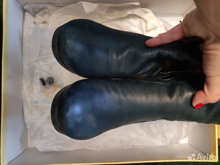 Ботильоны натуральная кожа, 37