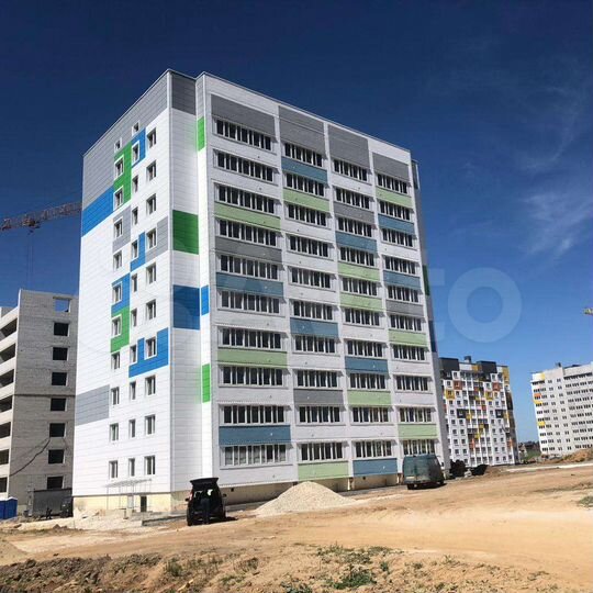 2-к. квартира, 49,1 м², 2/10 эт.