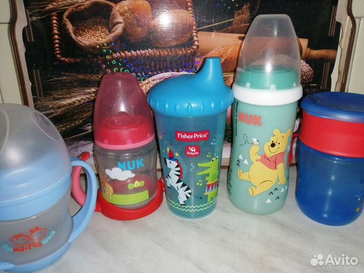 Поильники, бутылочки