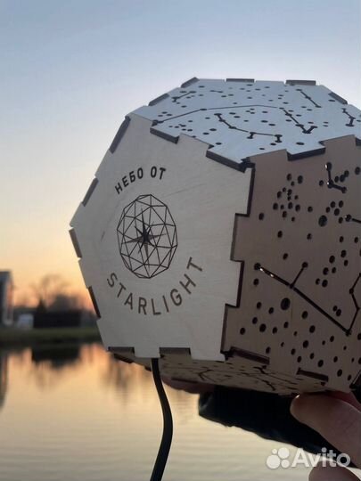 Светильник с вашей датой