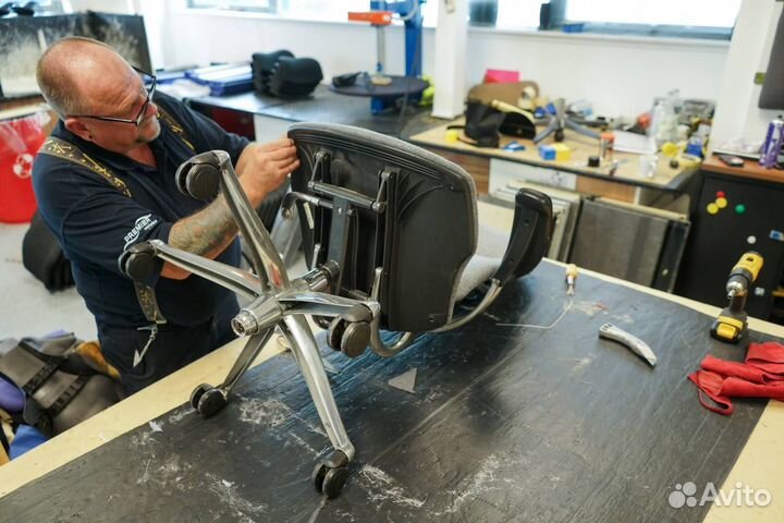 Ремонт офисных и компьютерных кресел в Курске