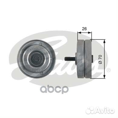 Ролик обводной приводного ремня T36466 Gates