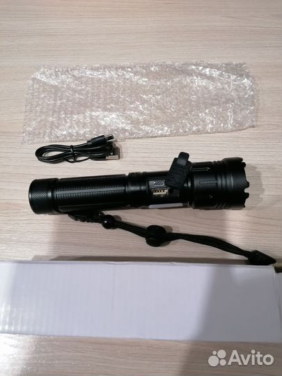 Фонарик аккумуляторный