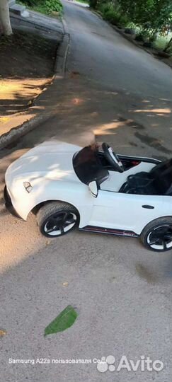 Детский электромобиль porsche