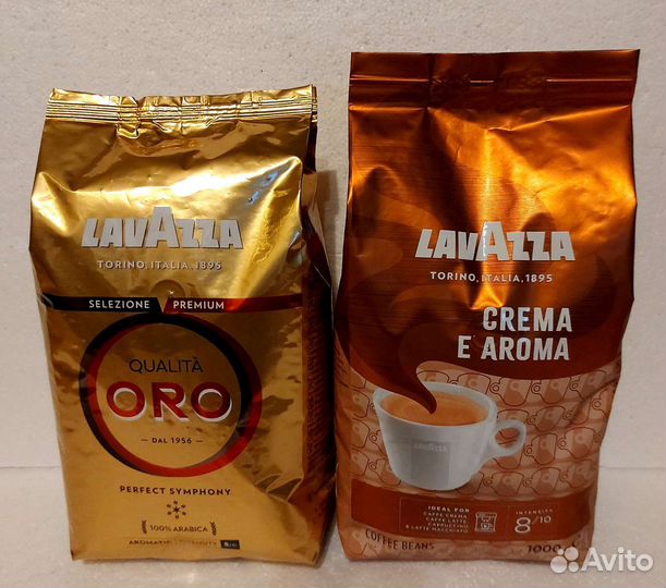Кофе Lavazza ORO, espresso, в зёрнах из Финляндии