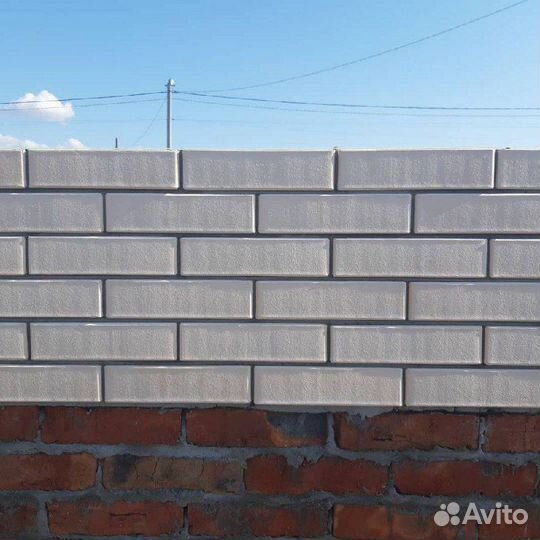 Кирпич Облицовочный Серый беж new осмибт 0,7 нф