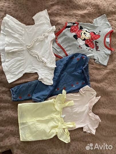 Одежда пакетом для девочки 98 104