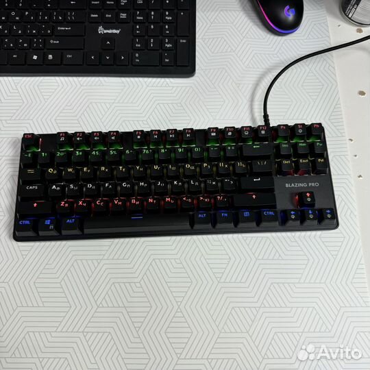 Игровая клавиатура dexp Blazing Pro RGB