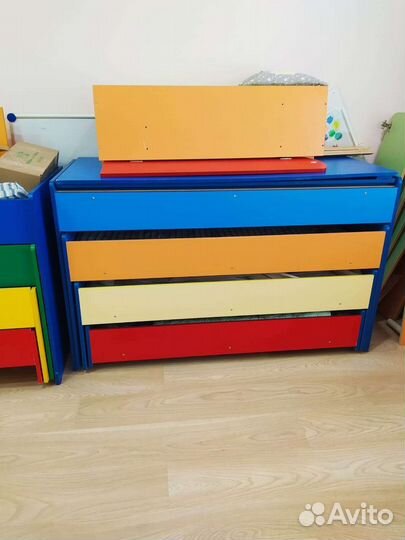 Детская четырехъярусная кровать