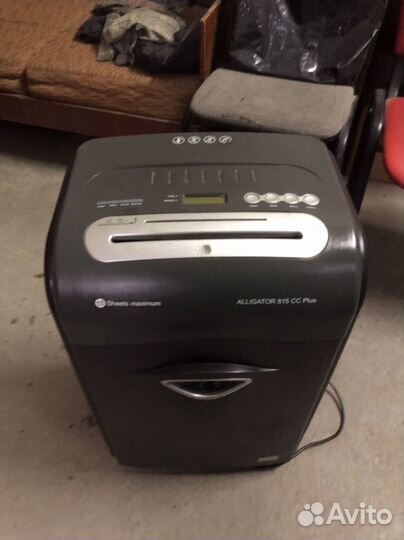 Шредер ProfiOffice Alligator 815CC+