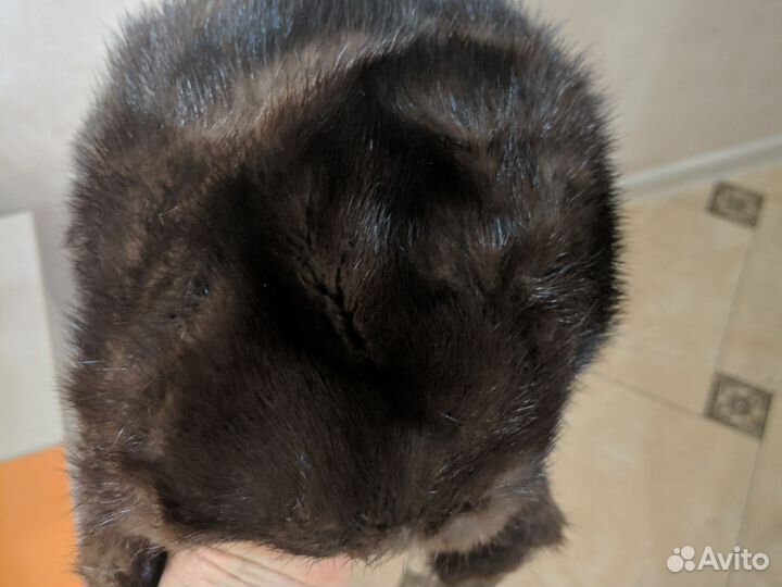 Шапка норковая