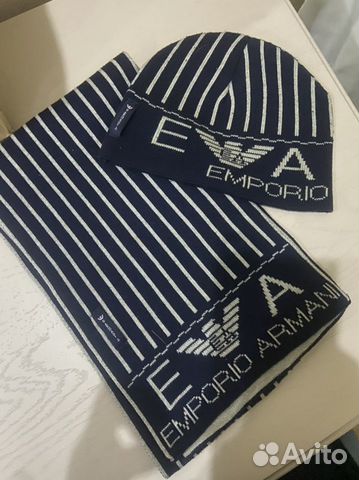Шарф и шапка armani