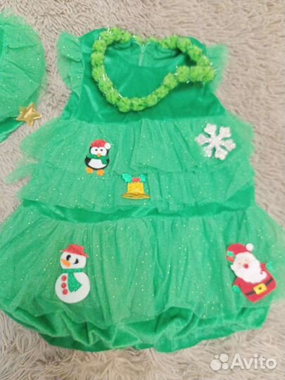 Новогодний костюм ёлочка