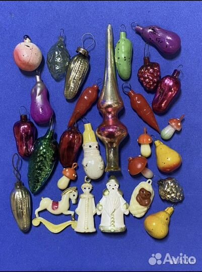 Елочные игрушки СССР Малютка