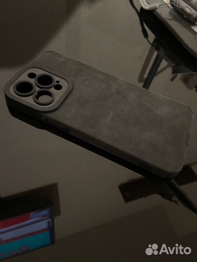 Чехол на iPhone 14 pro max бархатный