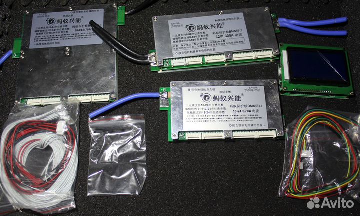 Балансиры и BMS для аккумуляторов 3-96V