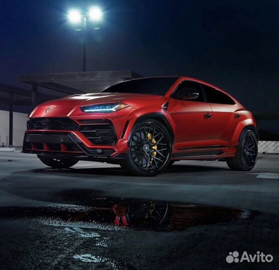 Кованные диски GT Forged R22 на Lamborghini Urus