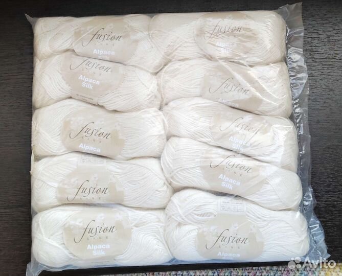 Пряжа Альпака шёлк Перу