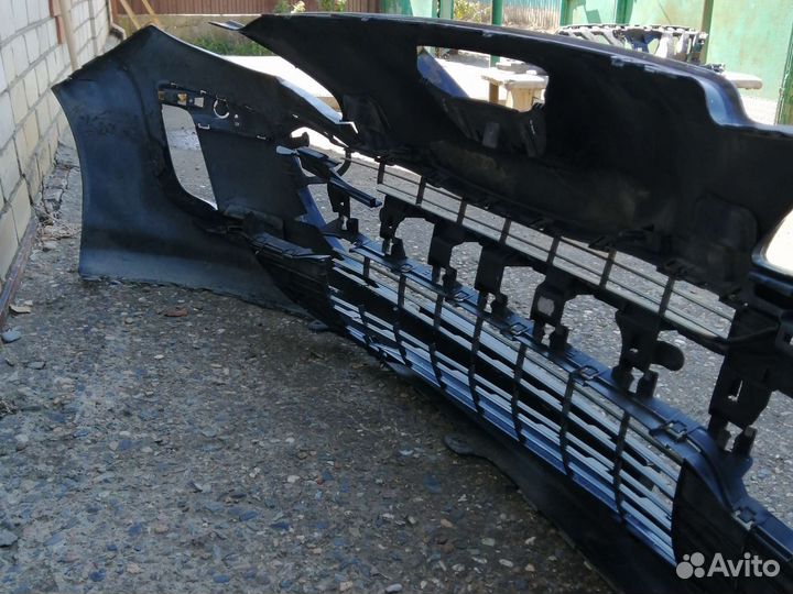 Бампер передний peugeot 308 дорест