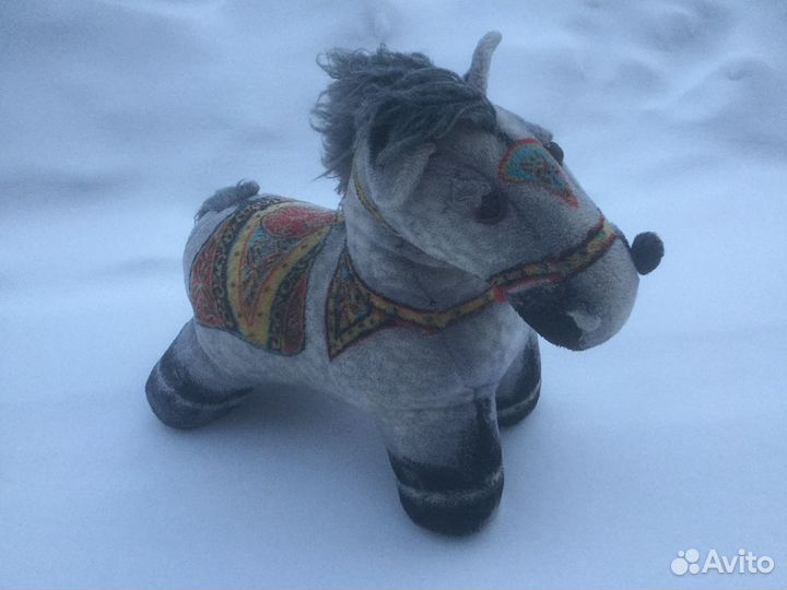 Лошадка прыгун детская