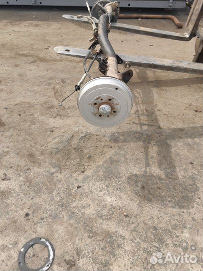 Задняя балка Fiat Doblo минивен 350A1000 2009