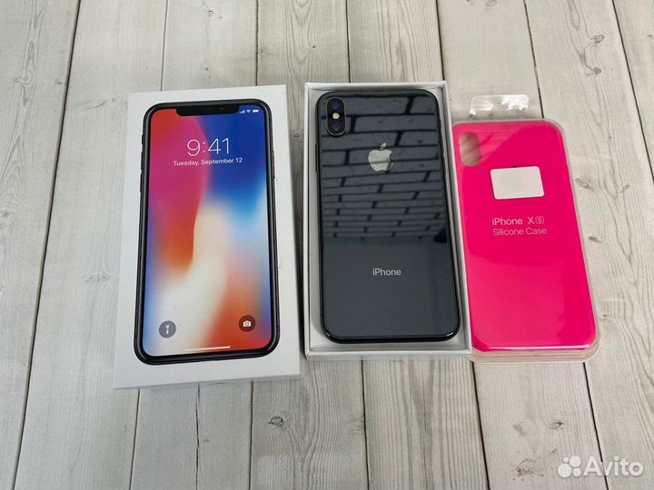 iPhone X 64 gb black A1297
