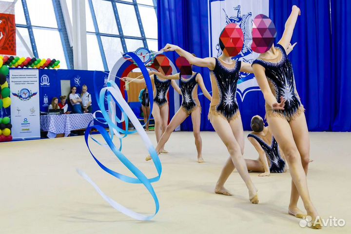 Купальники групповые для художественной гимнастики